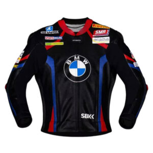 Tom Sykes BMW Motorrad Black Leather Jacket WSBK-2019