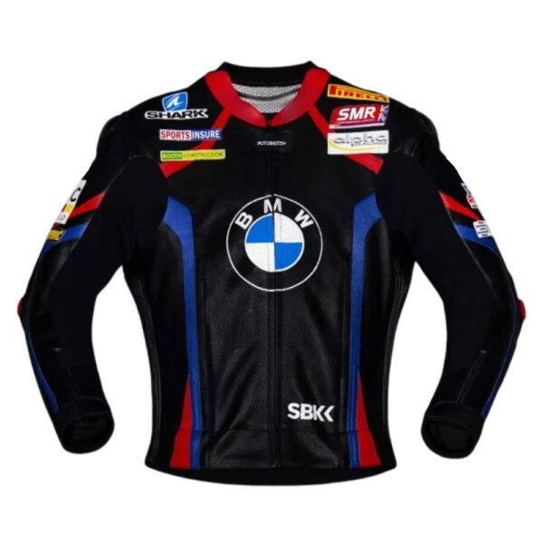 Tom Sykes BMW Motorrad Black Leather Jacket WSBK-2019