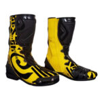 Francesco Bagnaia Yellow Moto Boots 2023