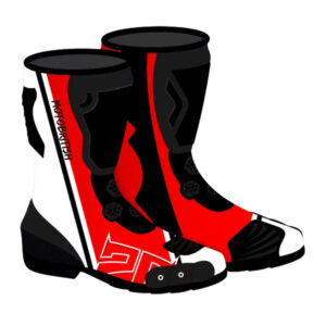 Fabio Quartararo Leather Race Boots 2024