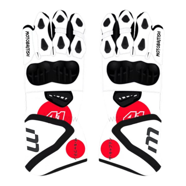 Aleix Espargaro Motorcycle Gloves 2024