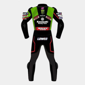 Alex Lowes Full Leather Racing Suit Kawasaki WSBK 2021