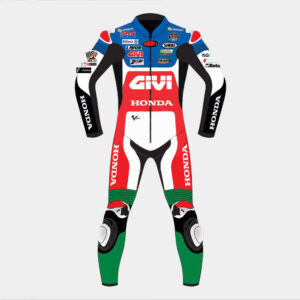 Alex Marquez Honda ICR Motogp 2021 Leather Race Suit Front