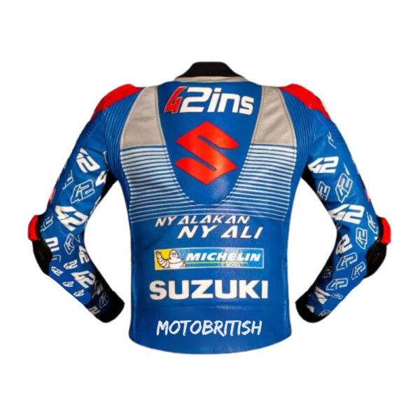 Alex Rins Suzuki Leather Racing Jacket Motogp 2020