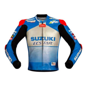 Alex Rins Suzuki Leather Racing Jacket Motogp 2020