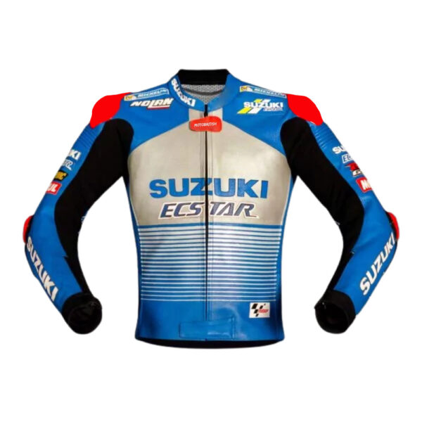 Alex Rins Suzuki Leather Racing Jacket Motogp 2020