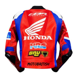 Alvaro Bautista Honda CBR Leather Jacket WSBK 2020