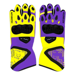 Alvaro Bautista SBK Bike Gloves Leather 2025