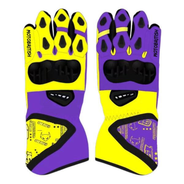 Alvaro Bautista SBK Bike Gloves Leather 2025