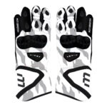 Alvaro Bautista SBK White Moto Gloves 2025
