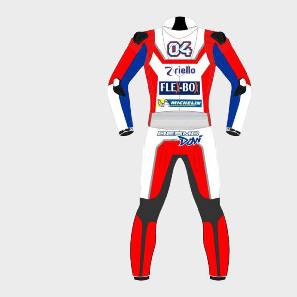 Andrea Dovizioso Ducati Motogp 2017 Leather suit