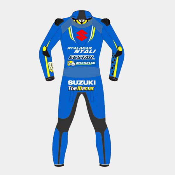 Andrea Iannone Suzuki Motogp 2018 Leather Suit Blue