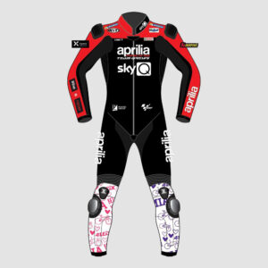 Aprilia Racing Leather Suit Aleix Espargaro Motogp 2022 Back