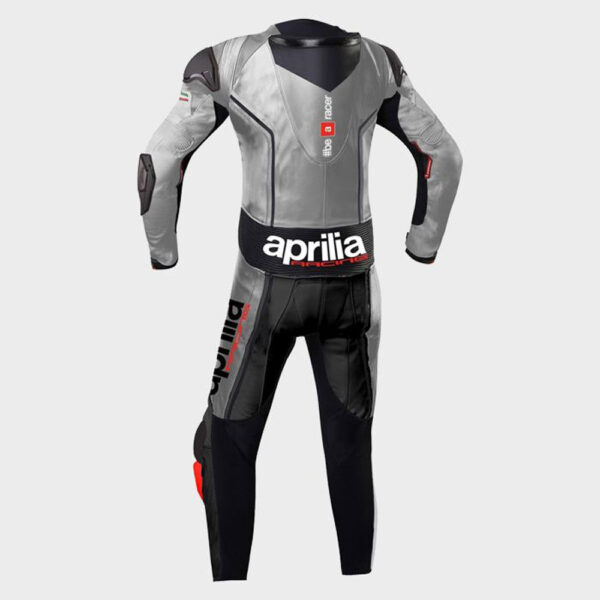 Aprilia Racing Max Italia Motorcycle Leather Biker Suit