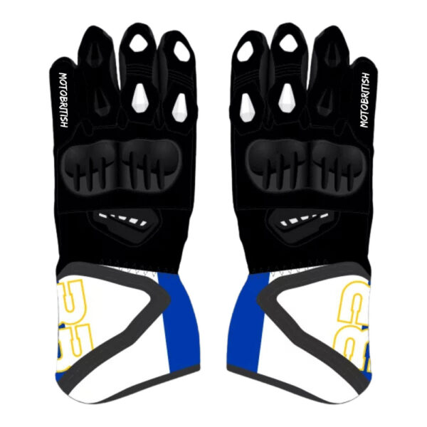 Brad Binder Motorcycle Leather Gloves 2024