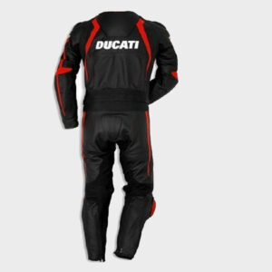 Ducati Black Motorbike Leather Suit