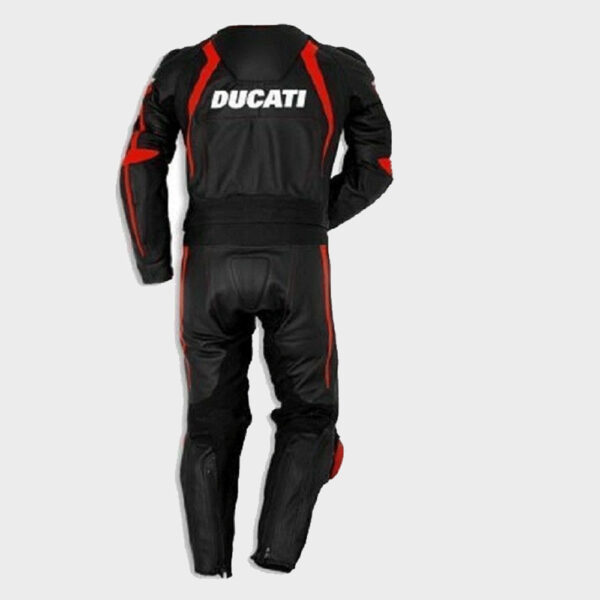 Ducati Black Motorbike Leather Suit