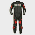 Ducati Black Motorcycle Race Leather Suit