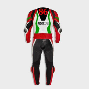 Ducati Motorbike Rider Leather Suit