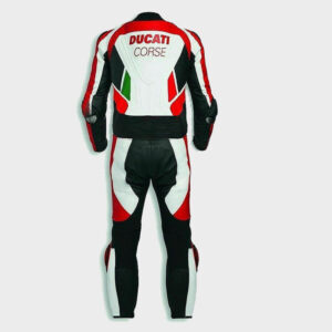 Ducati Motorcycle Rider Leather Suit