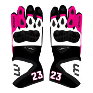 Enea Bastianini Motorcycle Race Gloves 2024