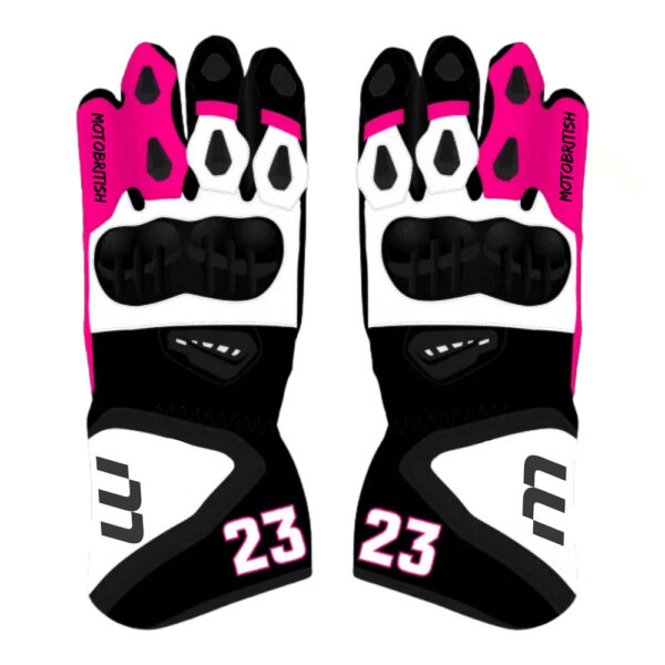 Enea Bastianini Motorcycle Race Gloves 2024