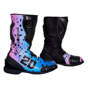 Fabio Quartararo Motorcycle Boots 2024 - Image 3