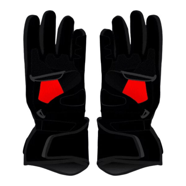 Francesco Bagnaia Black And Red Gloves Motogp 2024