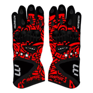 Francesco Bagnaia Black And Red Gloves Motogp 2024
