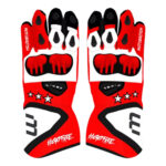 Francesco Bagnaia Leather Biker Gloves 2024