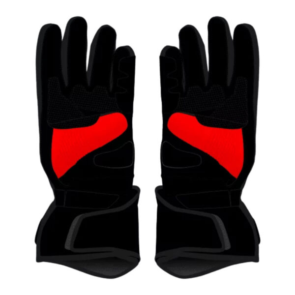 Francesco Bagnaia Leather Biker Gloves 2024