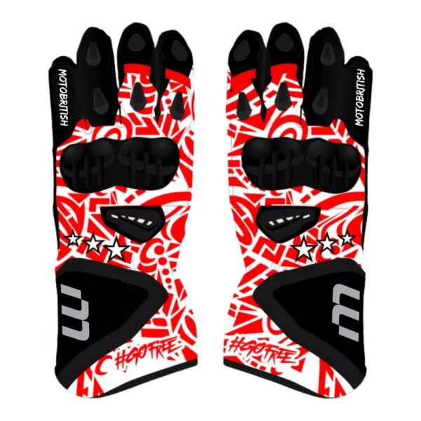 Francesco Bagnaia Leather Gloves 2024