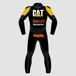 Jack Miller Caterpillar Thriller Leather Race Suit 2023