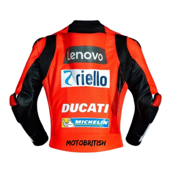 Jack Miller Ducati Leather Motorcycle Jacket Motogp 2021