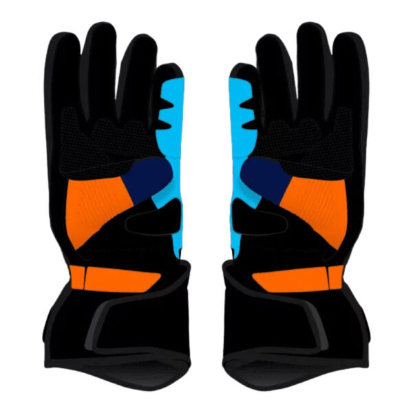 Jack Miller Motogp Blue Biker Gloves 2023