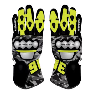 Joan Mir Camo Motorcycle Gloves Motogp 2024