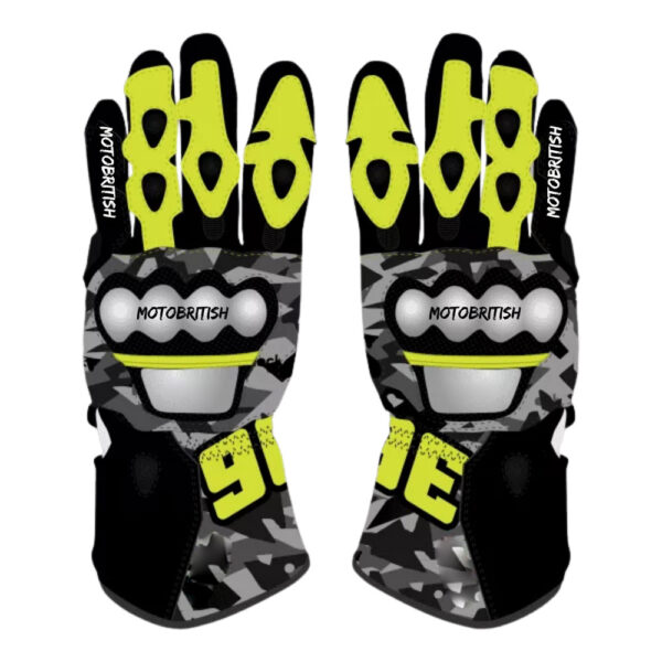 Joan Mir Camo Motorcycle Gloves Motogp 2024