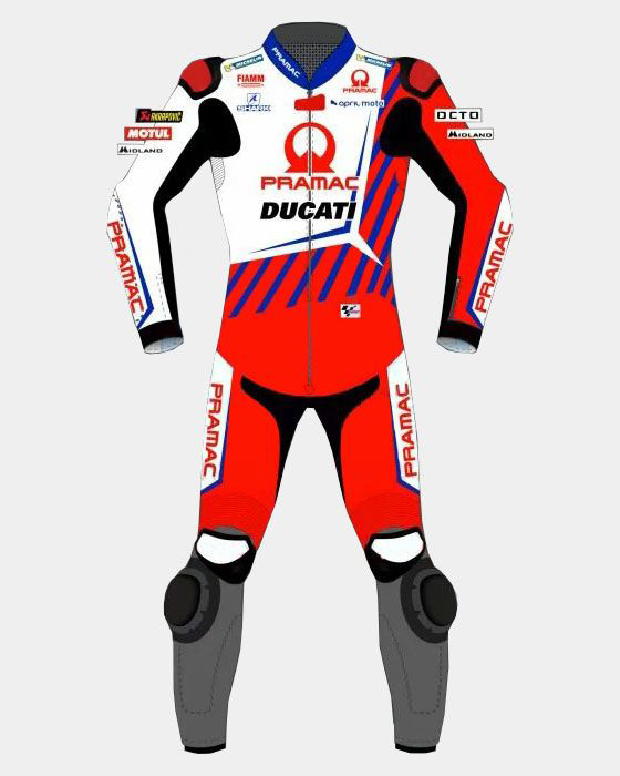 Sport Bike Racing Suit Chaz Davies Ducati WSBK 2021