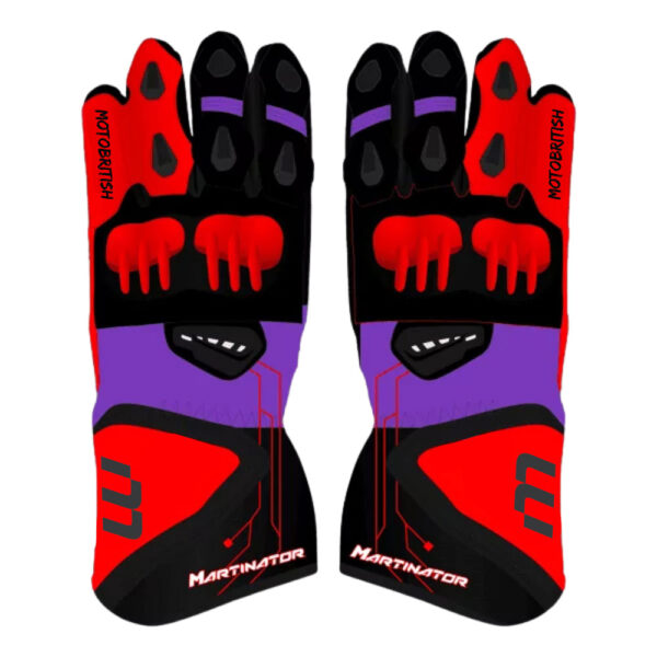 Jorge Martin Motorcycle Track Gloves Motogp 2024