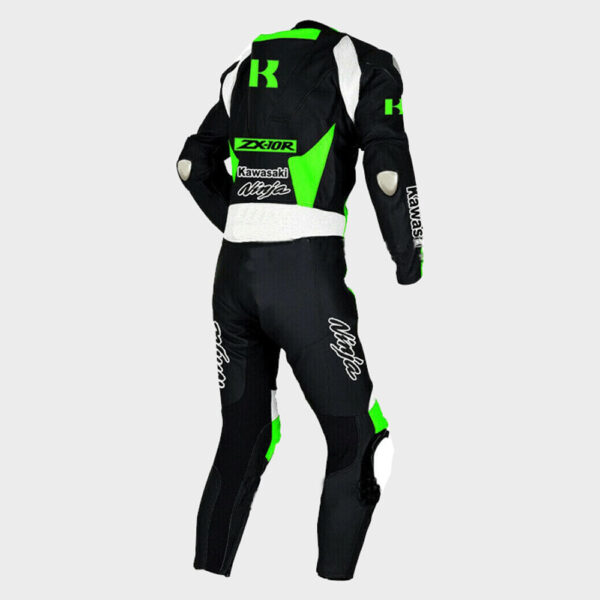 Kawasaki Ninja Motorbike Leather Suit