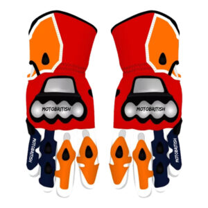 Luca Marini Repsol Leather Gloves Motogp 2024