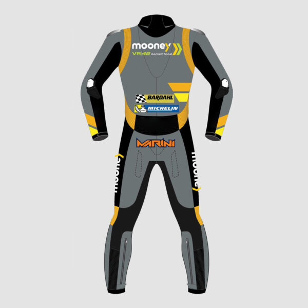 Luca Marini Motogp 2022 Mooney Vr46 Racing Leather Suit