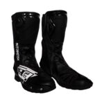 Marc Marquez Black Leather Biker Boots Motogp 2023