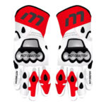 Marco Bezzecchi White And Red Gloves Motogp 2024