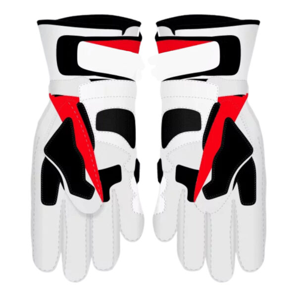 Marco Bezzecchi White And Red Gloves Motogp 2024