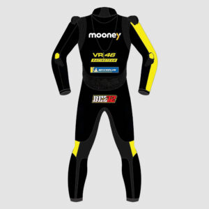 Marco Bezzecchi Mooney Vr46 Motorbike Leather Suit 2022