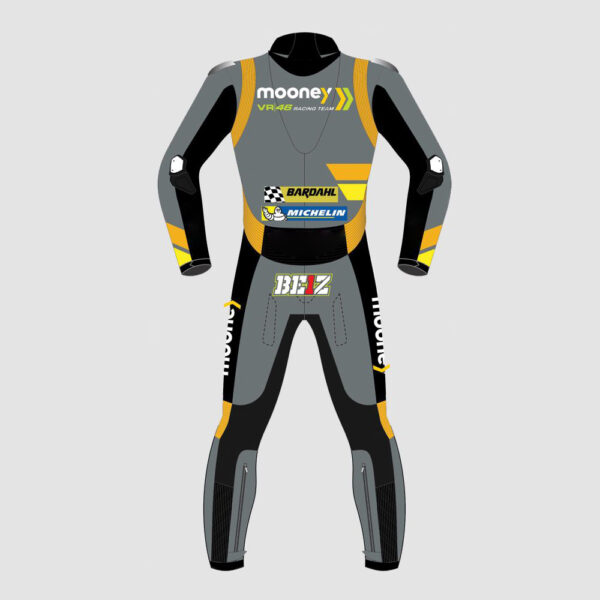 Marco Bezzecchi Mooney Vr46 Racing Leather Suit Motogp 2022