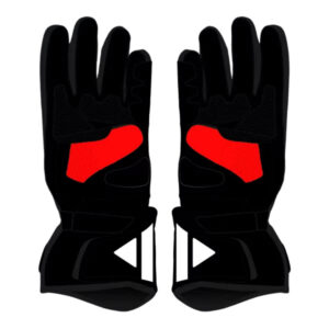 Maverick Vinales Black Red Motorcycle Gloves Motogp 2024