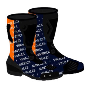Maverick Vinales Motogp Riding Boots Leather 2025