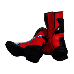 Michael Van Der Mark Red Moto Boots WSBK 2023